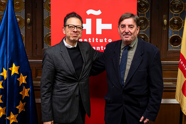 El director del Cervantes se reúne con el ministro de Cultura de Colombia
